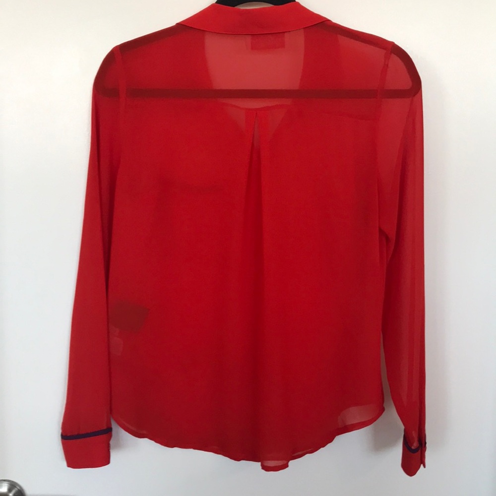 Red collared shirt - Picture 3 of 3